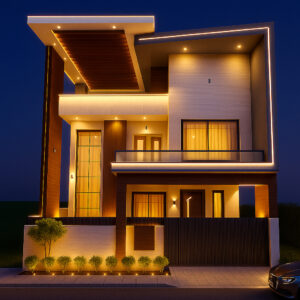 modern elevation